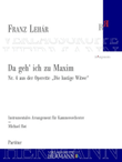 Die lustige Witwe - Da geh' ich zu Maxim (Nr. 4)