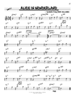 Alice In Wonderland [Reharmonized version] (arr. Jack Grassel)