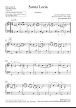Santa Lucia [piano solo]