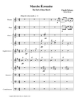 Marche Écossaise by Claude Debussy for Double Reed Octet + Flute & Piccolo