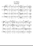 Ave Maria - Gounoud - Choir SATB