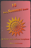 10 Easy Summer Duets for Tenor and Baritone Saxophone