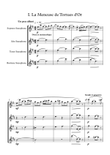 Histoires: La meneuse de tortues d'or (The Leader of the Golden Tortoises) - for saxophone quartet (