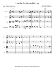 Low in the Grave He Lay for String Quartet