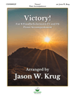Victory! (piano accompaniment to 8 handbell version)