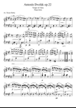 Antonín Dvořák op. 22 Serenade - Tempo di Valse, Piano Solo version.