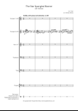 The Star Spangled Banner with Fanfares