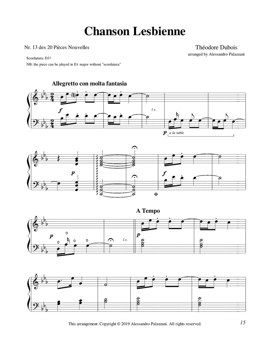 Song of Lesbo and Oriental Song Harp scores gallery preview page 5