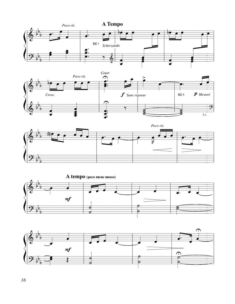 Song of Lesbo and Oriental Song Harp scores gallery preview page 6