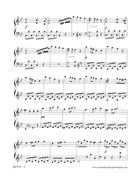 Sonata op.19 n.1 in B flat major for lever harp Celtic Harp scores gallery preview page 5