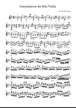 Greensleeves for Solo Violin