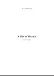 A Bit of Haydn - a short divertimento for violin trio