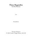 Three Bagatelles for Sax