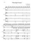 Moonlight Sonata by Beethoven for 3 Harps