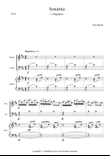 Sonatina I. Bagpipers