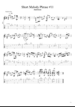 Short Melody Phrase #11
