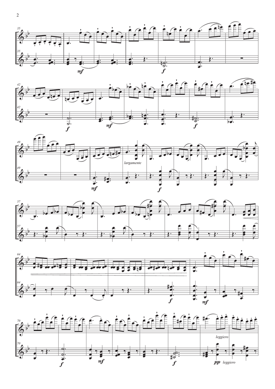 Scherzo Tarantelle Scherzo Tarantelle Violin Solo scores gallery preview page 3