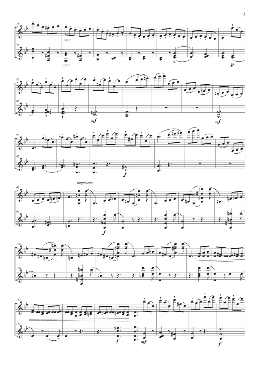 Scherzo Tarantelle Scherzo Tarantelle Violin Solo scores gallery preview page 4