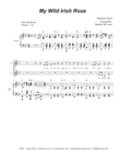 My Wild Irish Rose (SATB)