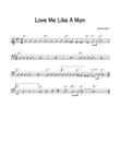 Love You (me) Like A Man