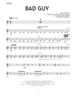 bad guy (from the Netflix series Bridgerton) - Violin 1