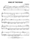 King Of The Road [Classical version] (arr. Phillip Keveren)
