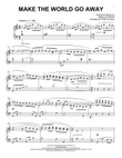Make The World Go Away [Classical version] (arr. Phillip Keveren)