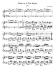 Waltz in A Flat Major