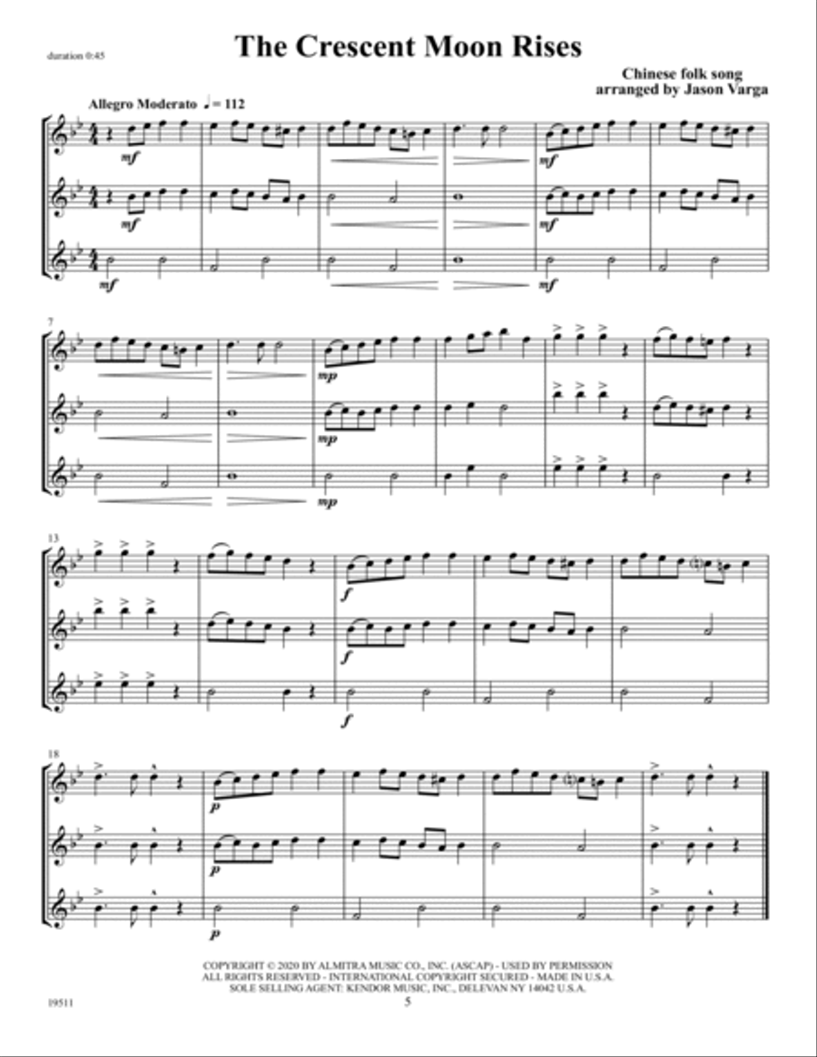 Flextrios - Beyond The Methods (16 Pieces) - C Instruments C Instrument scores gallery preview page 4