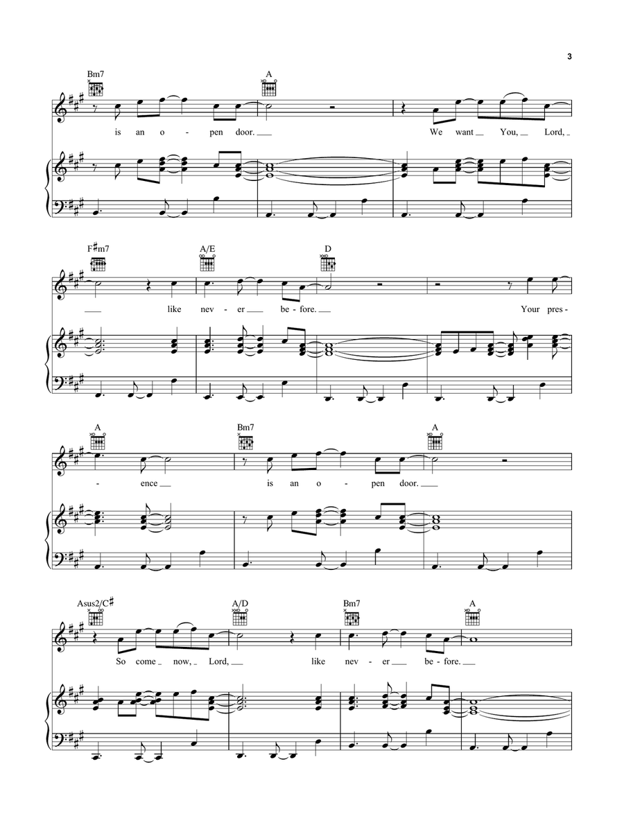 Won't Stop Now Won't Stop Now Piano, Vocal, Guitar scores gallery preview page 3
