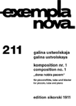Composition No. 1