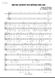 The old account was settled long ago - SATB score