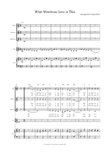 What Wondrous Love is This - original lyrics - vocal trio flute and piano