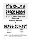 It's Only A Paper Moon