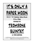 It's Only A Paper Moon