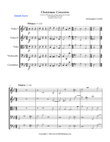 CHRISTMAS CONCERTO - STRING ORCHESTRA - Concerto VIII, Oop. 6 No. 8, Fatto per la Notte di natale, C