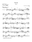 Sarah (paseo) for violin and guitar