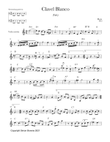 Clavel Blanco (vals) for violin and guitar