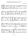 Simple Keyboard Exercise, No.2