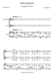 Auld Lang Syne - Two Part Choir SA - Upper Voices