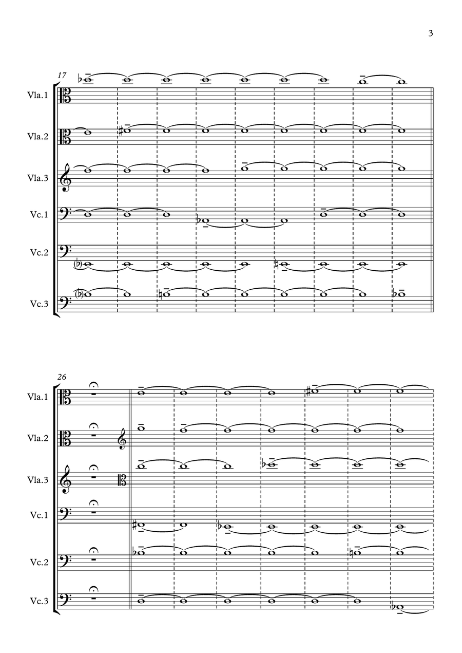 Sequence III (full playing score) Chamber Music scores gallery preview page 3