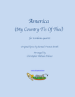 America (My Country Tis Of Thee) - Trombone Quartet