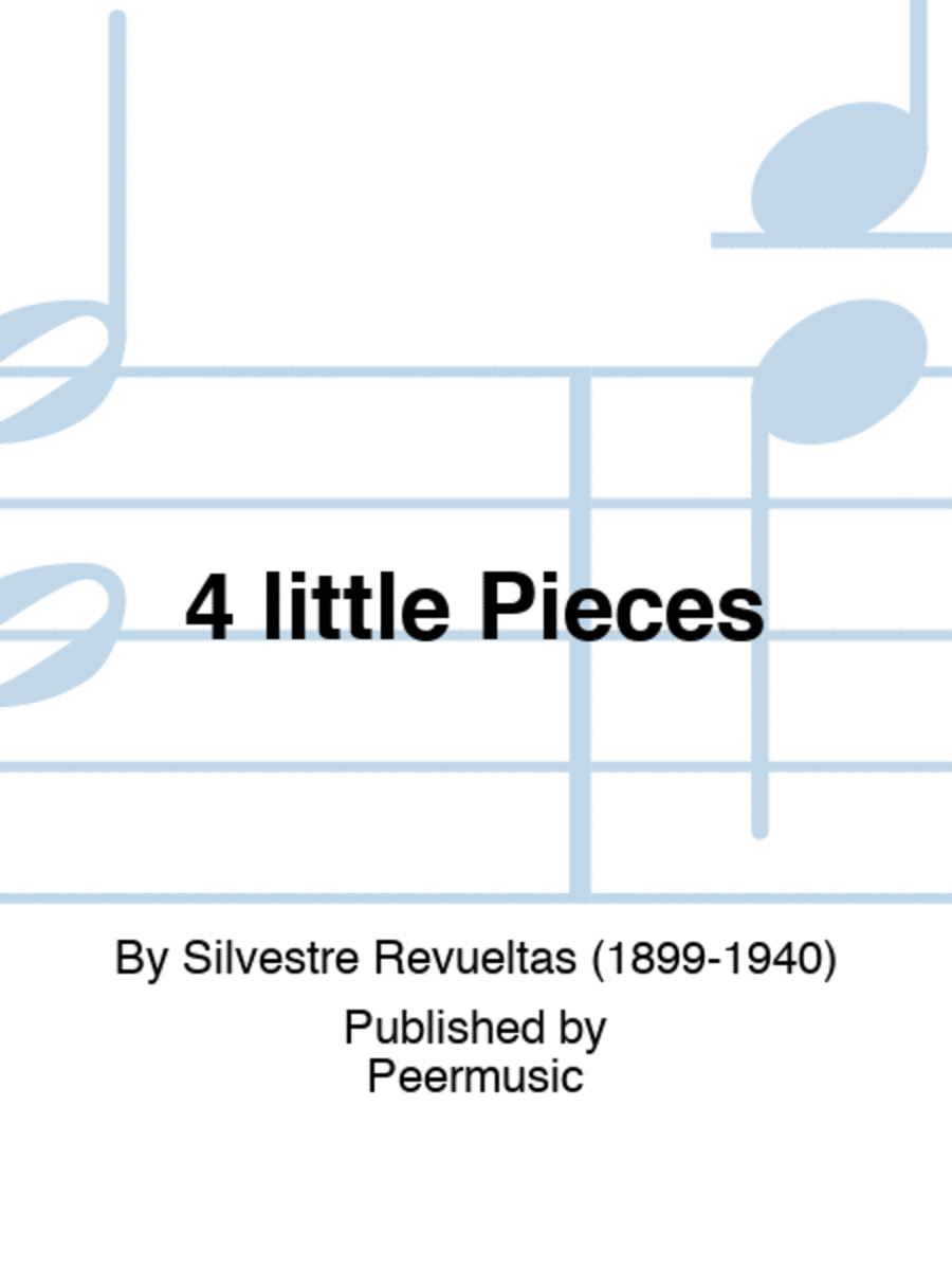 4 little Pieces String Trio scores gallery preview page 1