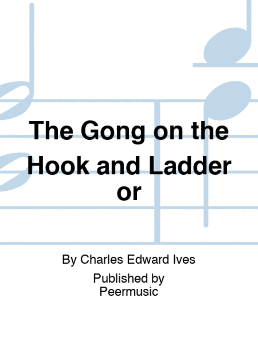 The Gong on the Hook and Ladder or Chamber Orchestra scores gallery preview page 1