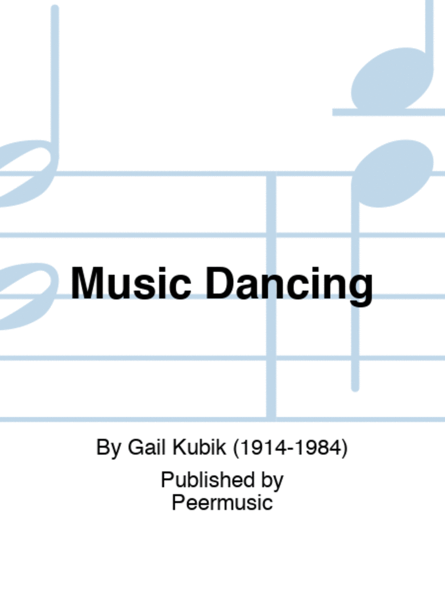 Music Dancing Orchestra scores gallery preview page 1