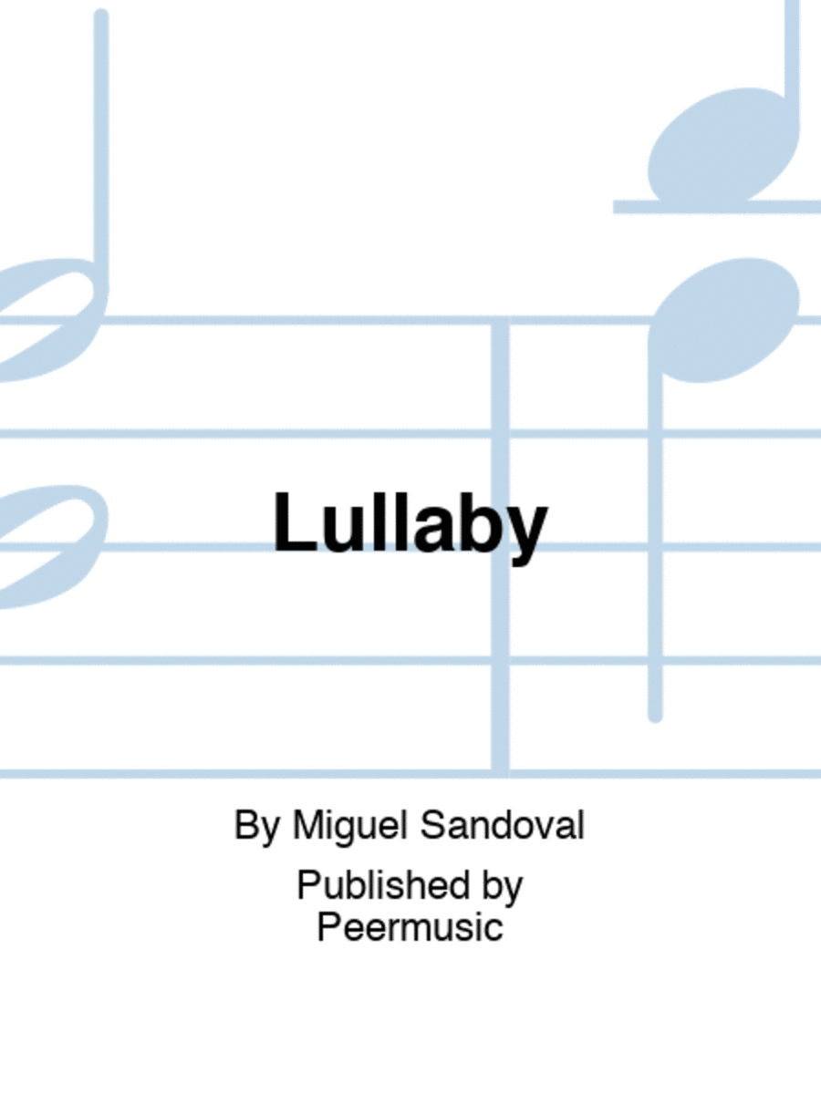 Lullaby Voice Solo scores gallery preview page 1