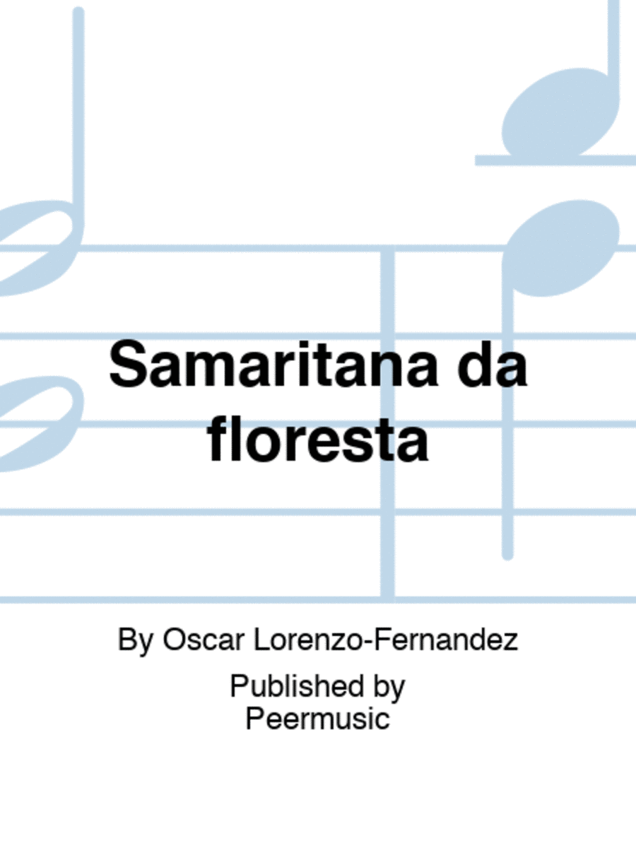 Samaritana da floresta Voice Solo scores gallery preview page 1