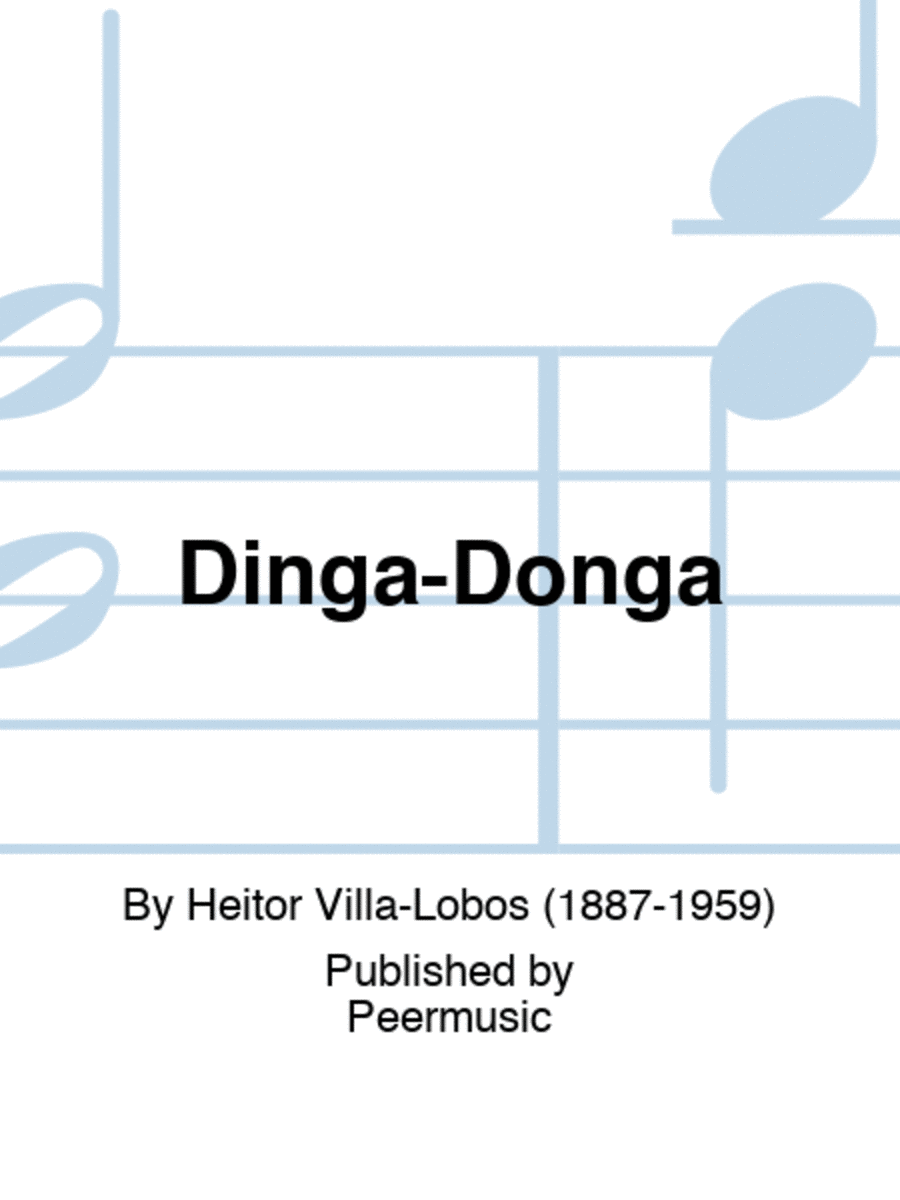 Dinga-Donga Voice Solo scores gallery preview page 1