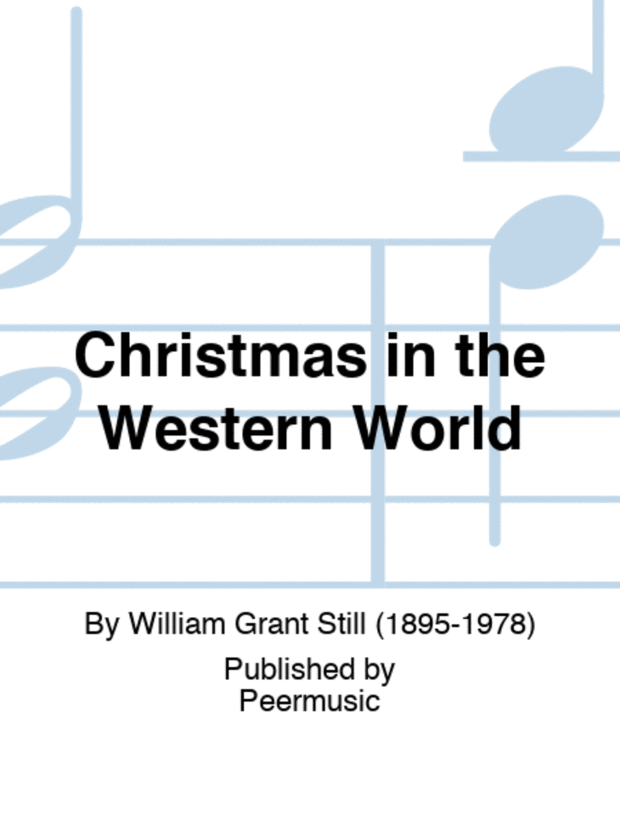 Christmas in the Western World Mixed Choir scores gallery preview page 1