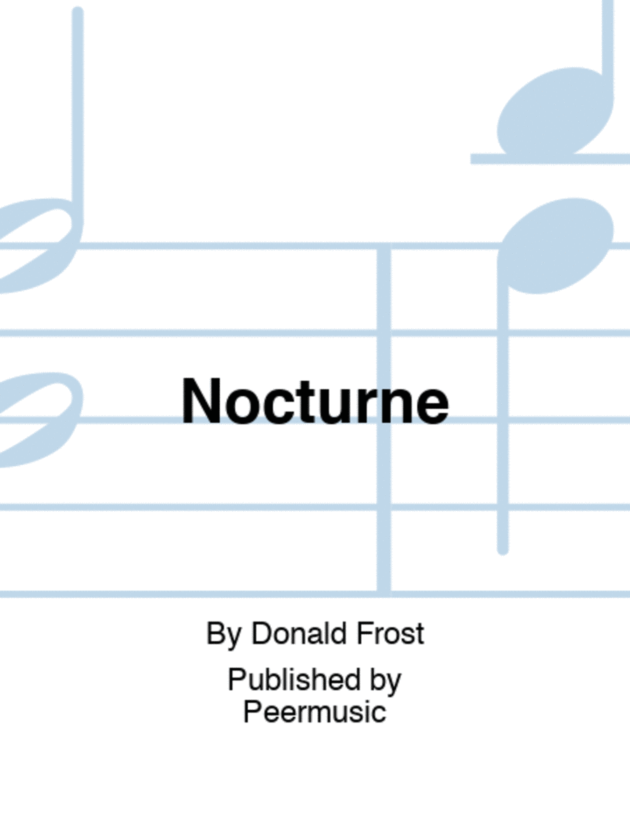 Nocturne Classical Guitar scores gallery preview page 1